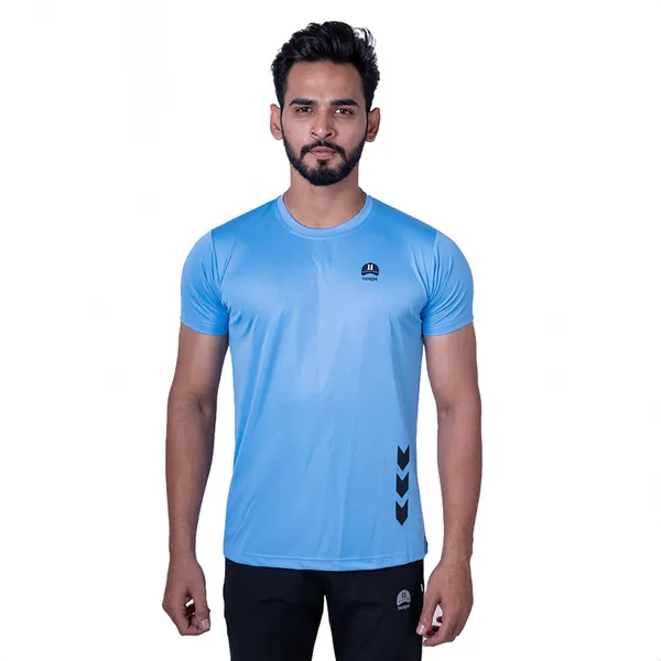 Sky_Blue_Polyester_Arrow_Sports_T_Shirt