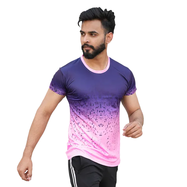 Purple_Polyester_Dotted_Sports_T_Shirt