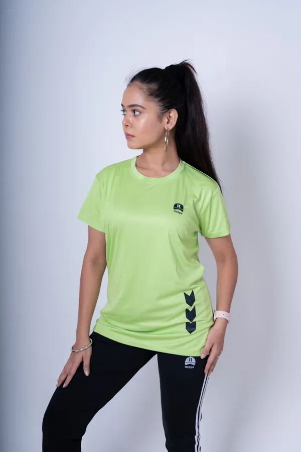 Lite_Green_Polyester_Arrow_Sports_T_Shirt