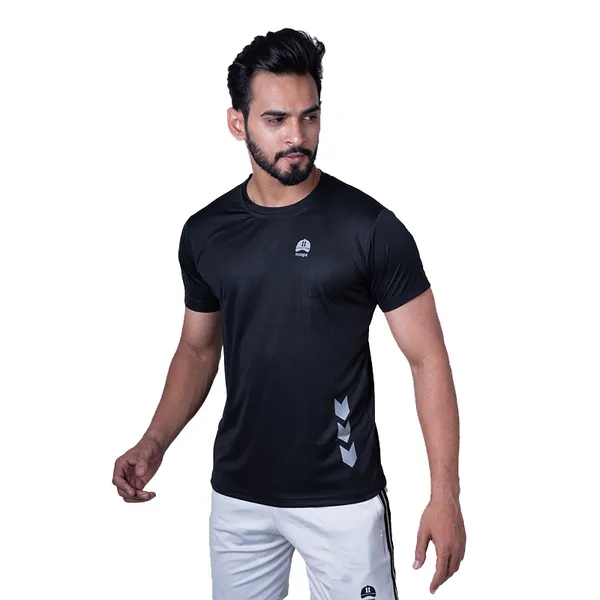 Black_Polyester_Arrow_Sports_T_Shirt