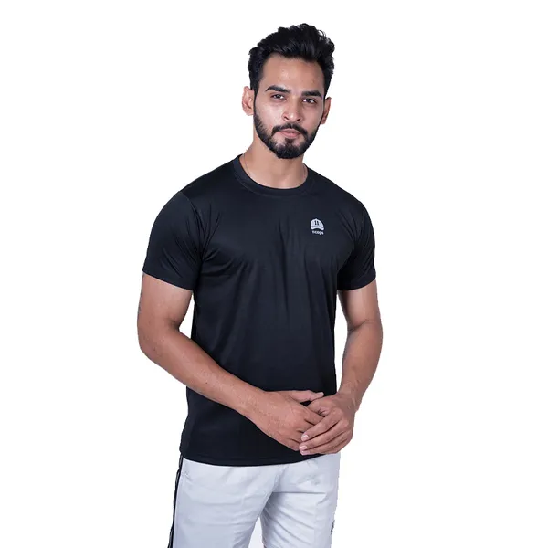 Black_Polyester_Arrow_Sports_T_Shirt