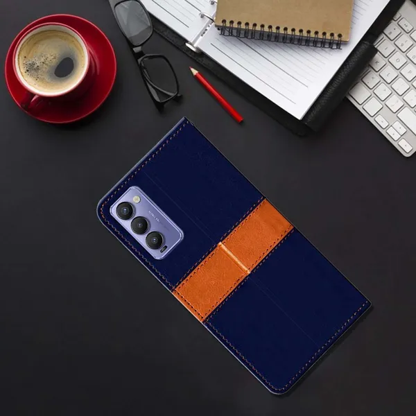 Multicolor_Artificial_Leather_Tecno_Camon_18_Back_Cover