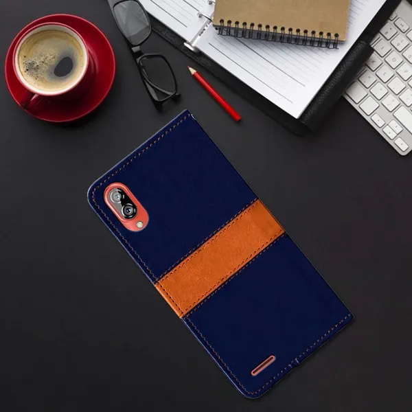 Multicolor_Artificial_Leather_Gionee_Max_Flip_Cover