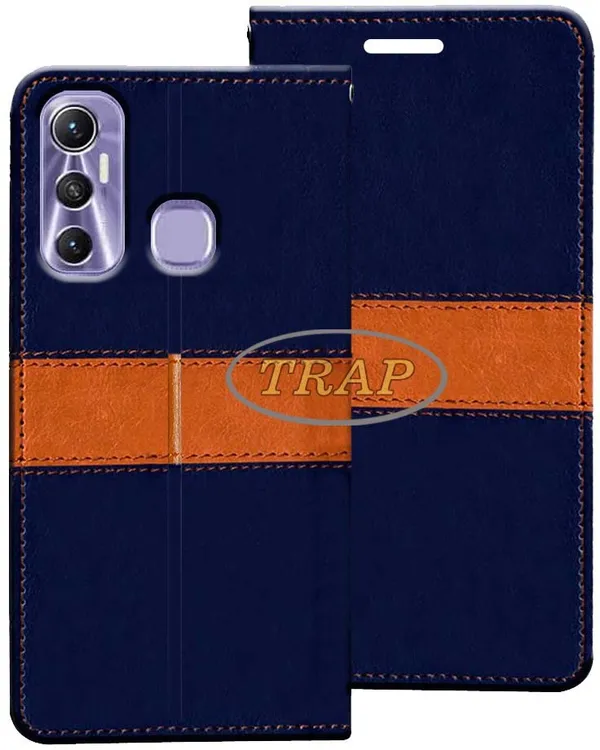 Multicolor_Artificial_Leather_Infinix_Hot_11_Back_Cover