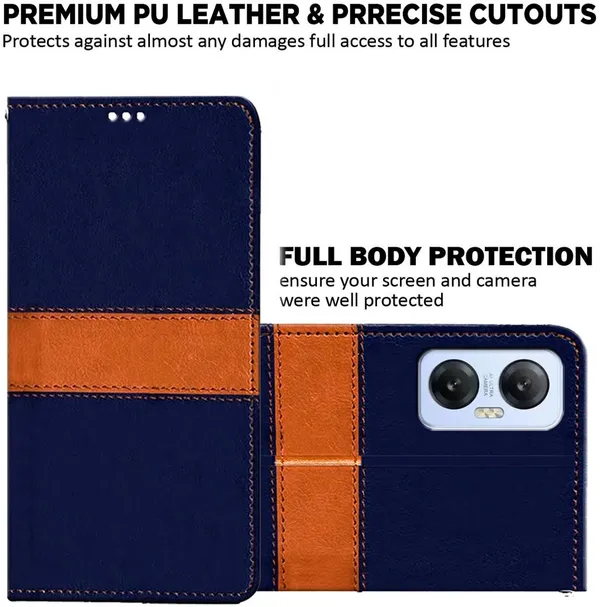 Multicolor_Artificial_Leather_Infinix_Hot_20_5G_Back_Cover