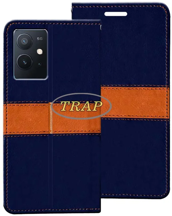Multicolor_Artificial_Leather_IQOO_Z6_5G_Back_Cover