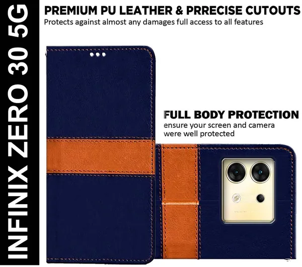 Multicolor_Artificial_Leather_Infinix_Zero_30_5G_Back_Cover