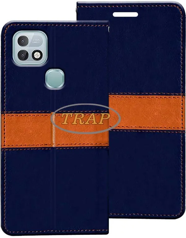 Multicolor_Artificial_Leather_Infinix_Hot_10i_Back_Cover
