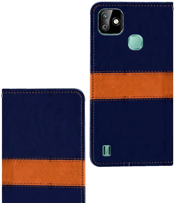 Multicolor_Artificial_Leather_Infinix_Hd_2021_Flip_Cover