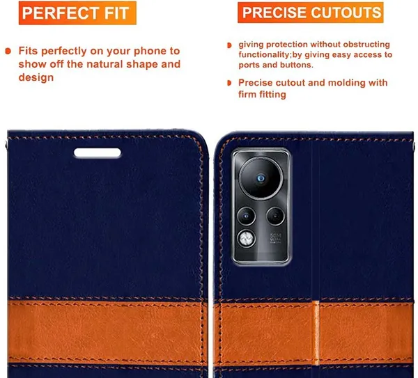 Multicolor_Artificial_Leather_Infinix_Note_11_Back_Cover