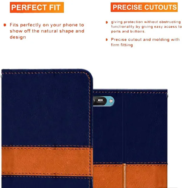 Multicolor_Artificial_Leather_Itel_A25_Pro_Flip_Cover