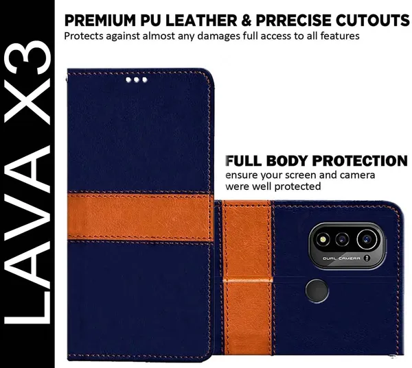 Multicolor_Artificial_Leather_Lava_X3_Back_Cover