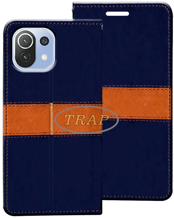 Multicolor_Artificial_Leather_Mi_M11_Lite_Back_Cover