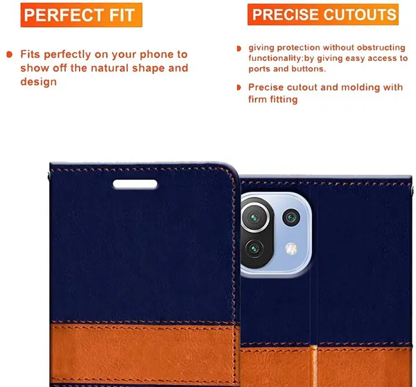 Multicolor_Artificial_Leather_Mi_M11_Lite_Back_Cover