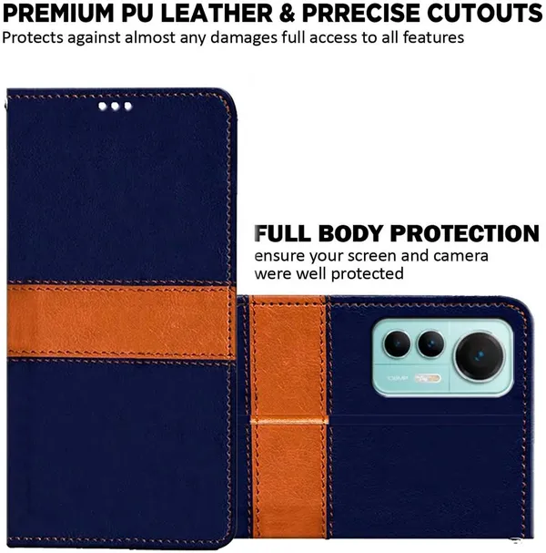 Multicolor_Artificial_Leather_Mi_12_Lite_Back_Cover