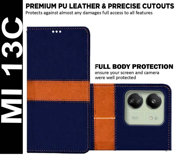 Multicolor_Artificial_Leather_Mi_13C_4G_Back_Cover