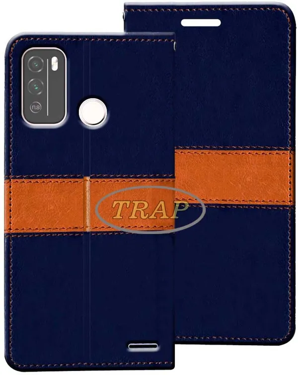 Multicolor_Artificial_Leather_Micromax_IN_1B_Back_Cover