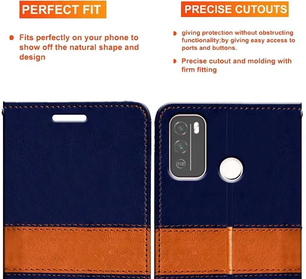Multicolor_Artificial_Leather_Micromax_IN_1B_Back_Cover