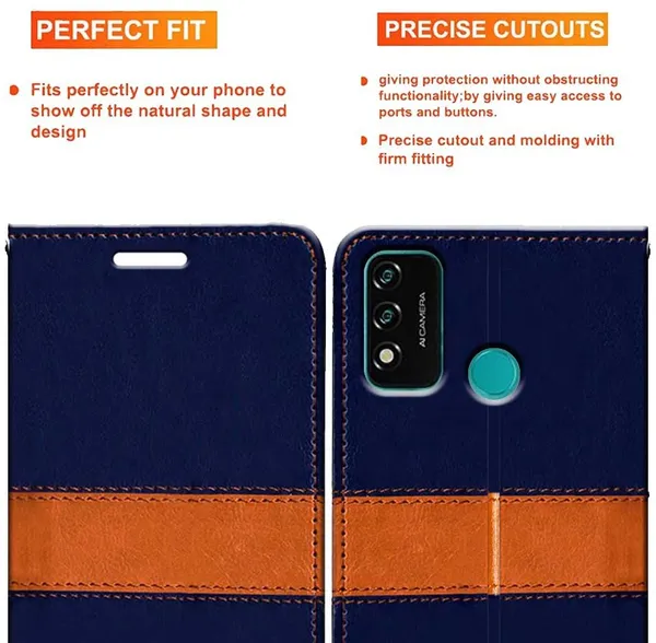 Multicolor_Artificial_Leather_Micromax_IN_2B_Back_Cover