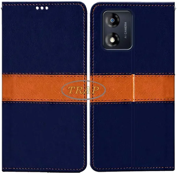 Multicolor_Artificial_Leather_Moto_E13_Back_Cover
