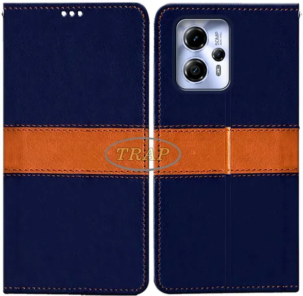 Multicolor_Artificial_Leather_Moto_G13_Back_Cover