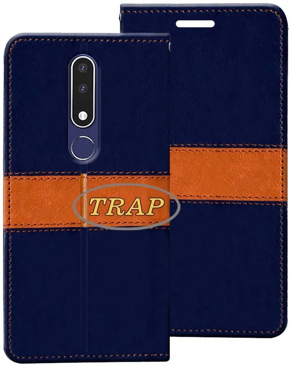 Multicolor_Artificial_Leather_Nokia_3.1_Plus_Back_Cover