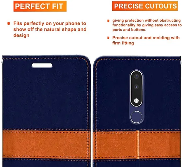 Multicolor_Artificial_Leather_Nokia_3.1_Plus_Back_Cover