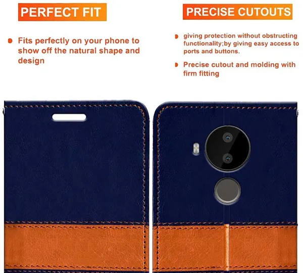 Multicolor_Artificial_Leather_Nokia_C30_Back_Cover