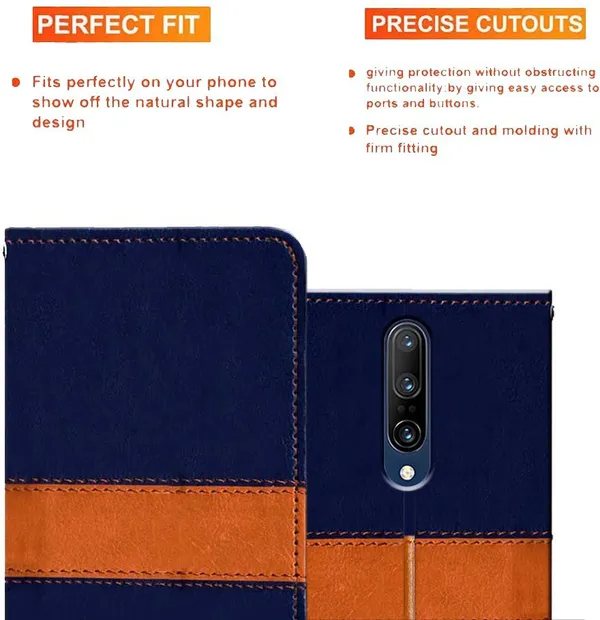 Multicolor_Artificial_Leather_OnePlus_7_Pro_Flip_Cover