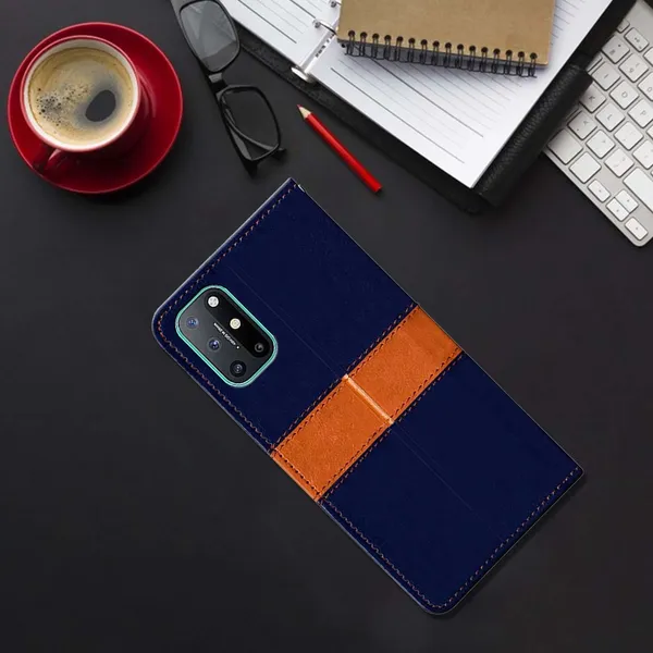 Multicolor_Artificial_Leather_OnePlus_8T_Back_Cover