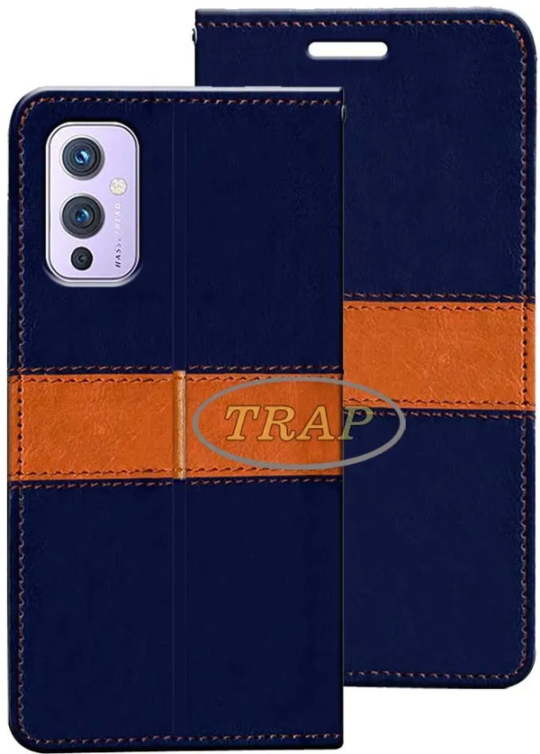 Multicolor_Artificial_Leather_OnePlus_9_Flip_Cover