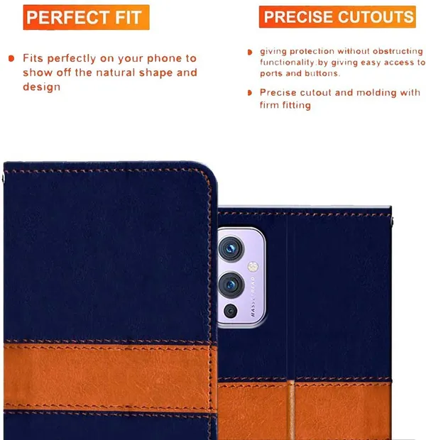Multicolor_Artificial_Leather_OnePlus_9_Flip_Cover