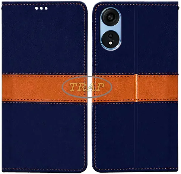 Multicolor_Artificial_Leather_Oppo_A1_Pro_Back_Cover