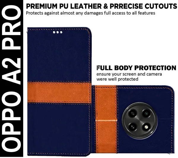 Multicolor_Artificial_Leather_Oppo_A2_Pro_Back_Cover