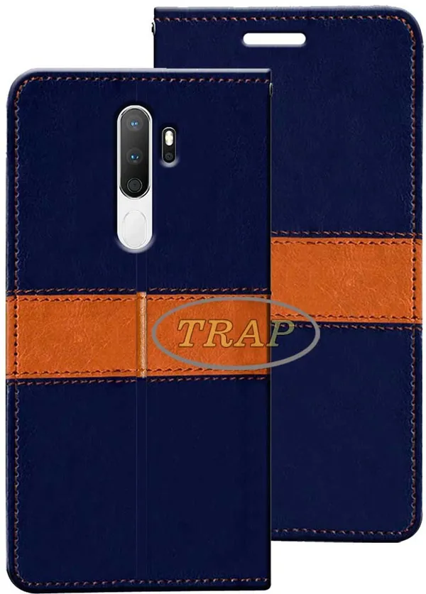Multicolor_Artificial_Leather_Oppo_A5_2020_Flip_Cover