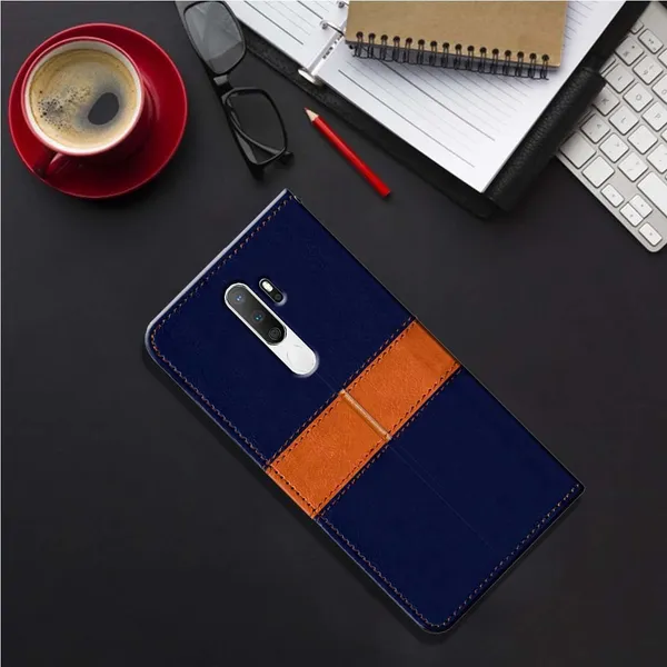 Multicolor_Artificial_Leather_Oppo_A5_2020_Flip_Cover