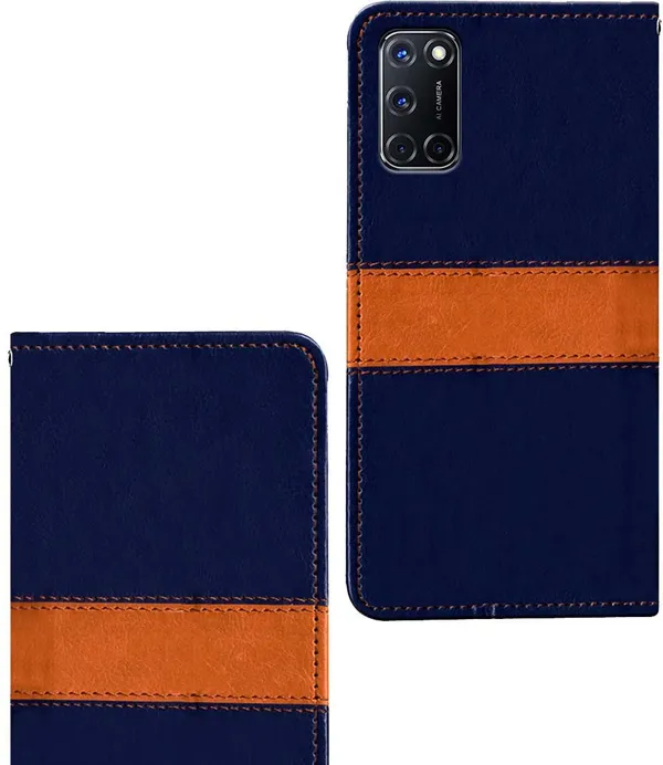 Multicolor_Artificial_Leather_Oppo_A52_Flip_Cover
