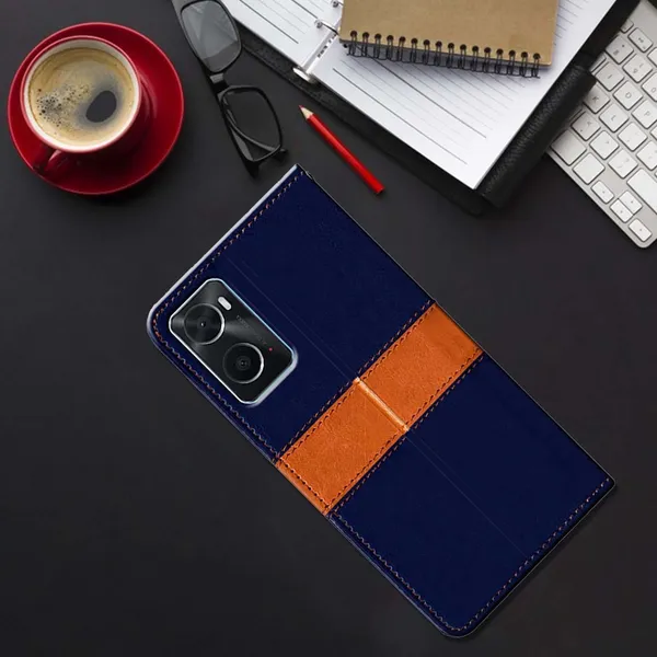 Multicolor_Artificial_Leather_Oppo_A76_Back_Cover