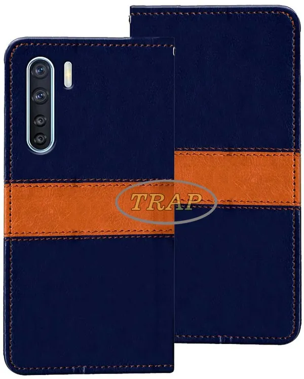 Multicolor_Artificial_Leather_Oppo_F15_Flip_Cover