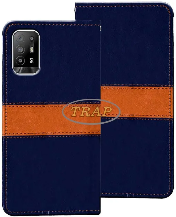 Multicolor_Artificial_Leather_Oppo_F19_Pro_Plus_Flip_Cover