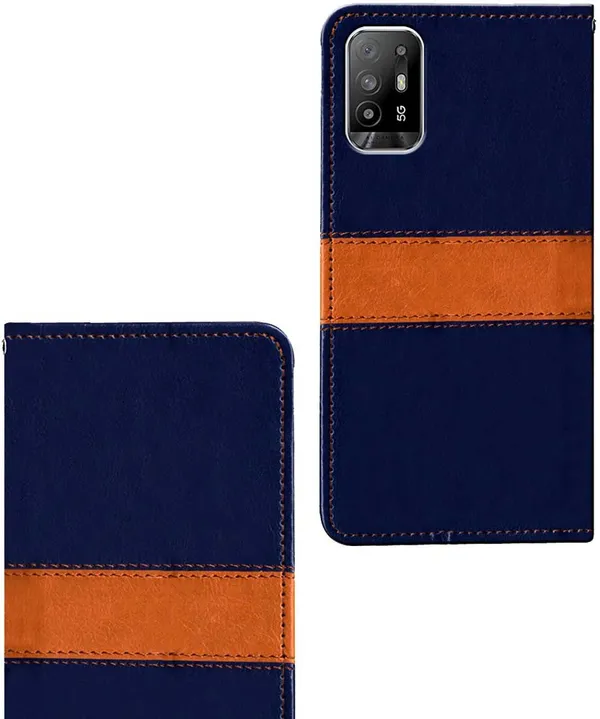Multicolor_Artificial_Leather_Oppo_F19_Pro_Plus_Flip_Cover
