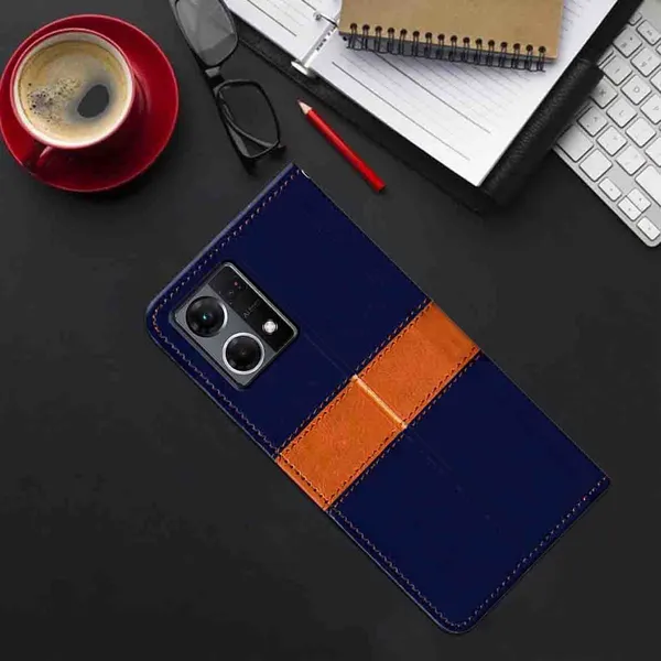 Multicolor_Artificial_Leather_Oppo_F21_Pro_Back_Cover