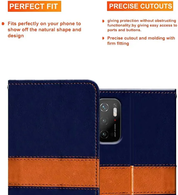 Multicolor_Artificial_Leather_Poco_M3_Pro_5G&Poco_M3_Pro_5G_(M2103K19PG)_Flip_Cover