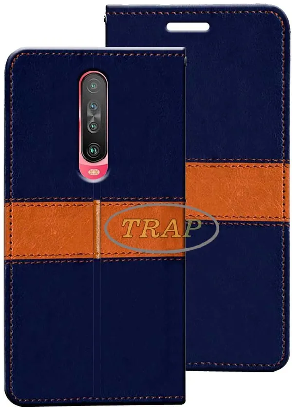 Multicolor_Artificial_Leather_Poco_X2_Flip_Cover