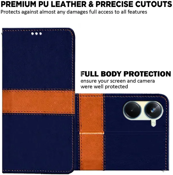 Multicolor_Artificial_Leather_Realme_10_Pro_5G_Back_Cover