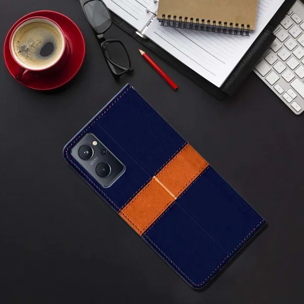 Multicolor_Artificial_Leather_Realme_9i_Back_Cover