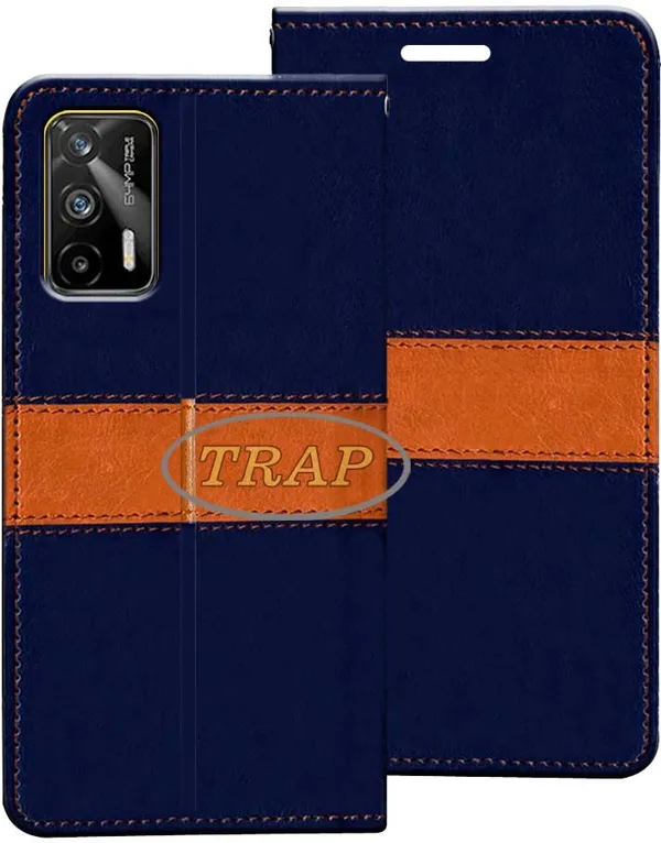 Multicolor_Artificial_Leather_Realme_GT_Back_Cover