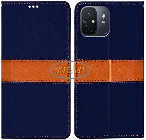 Multicolor_Artificial_Leather_Redmi_12C&POCO_C55_Back_Cover