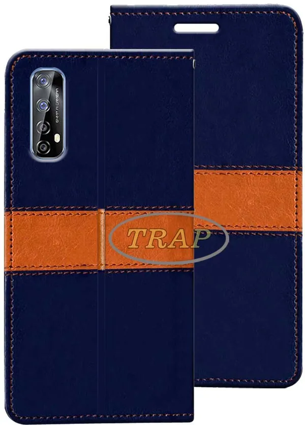 Multicolor_Artificial_Leather_Redmi_8_Flip_Cover
