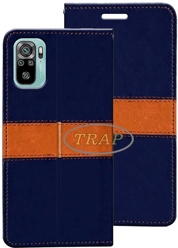 Multicolor_Artificial_Leather_Redmi_Note_10_Flip_Cover